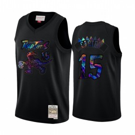 Maillot NBA Toronto Raptors Vince Carter 15 Iridescent HWC Collection Swingman - Homme